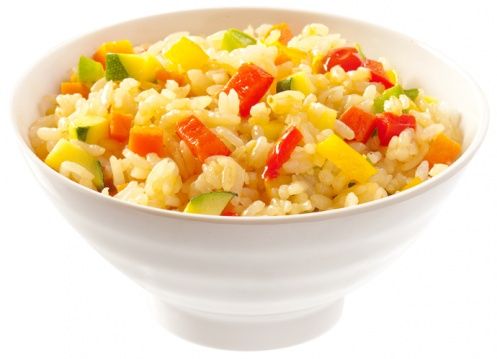 Рис с овощами рассыпчатый идеальный